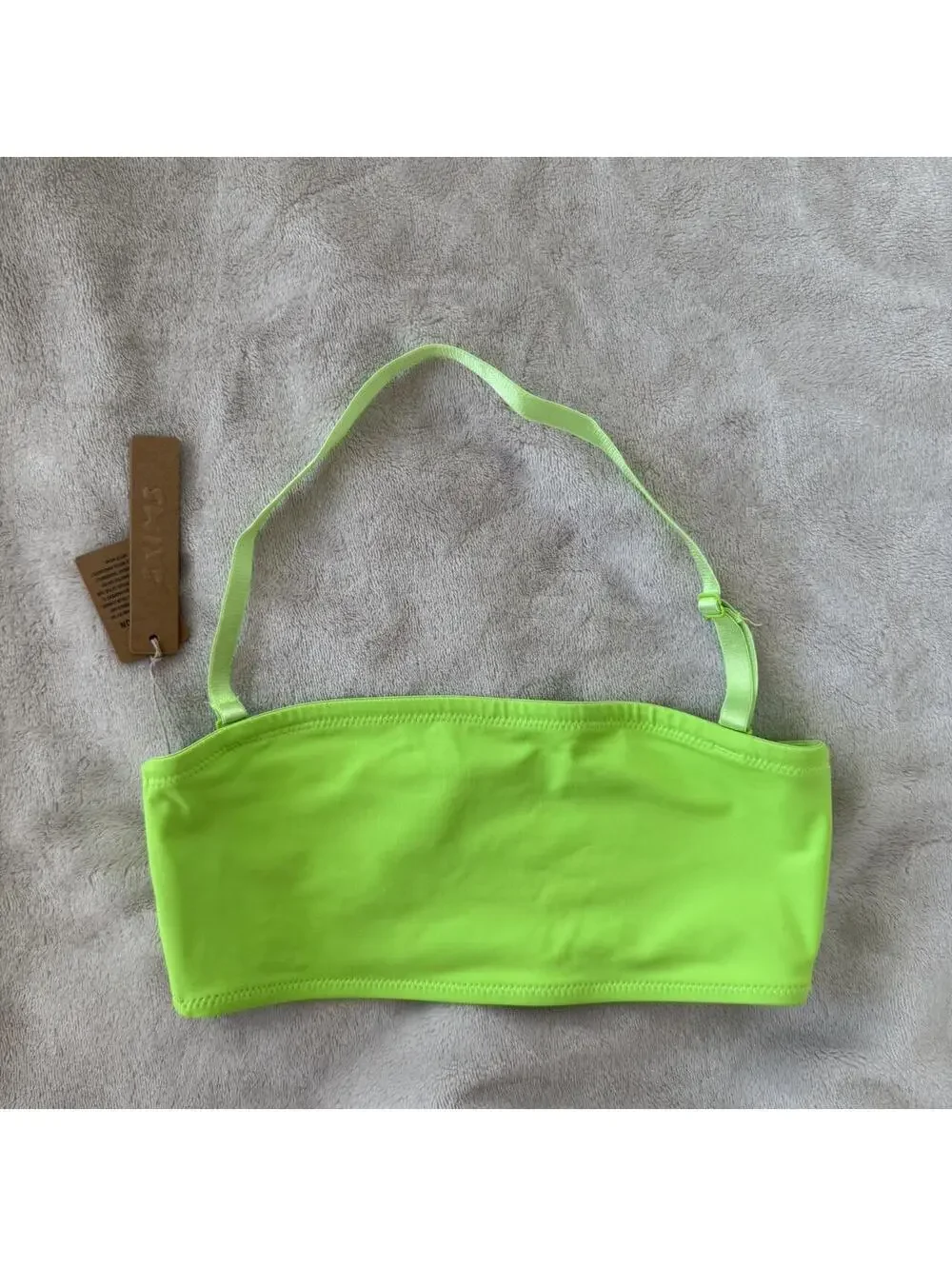 Skims bandeau swimsuit top NWT size XXS
